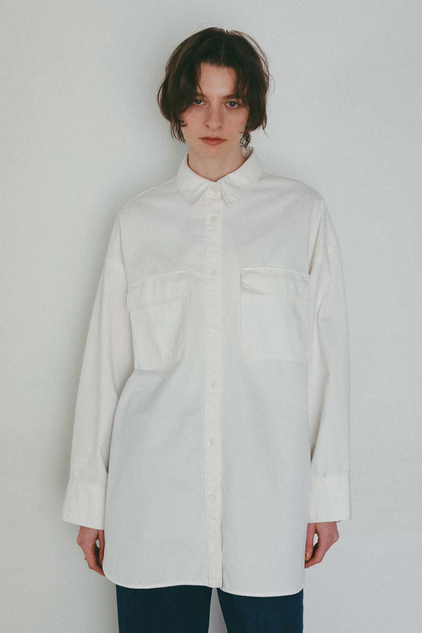 HER.(ハー)｜デニムシャツ/オフホワイト の通販｜ELLESHOP・(エル