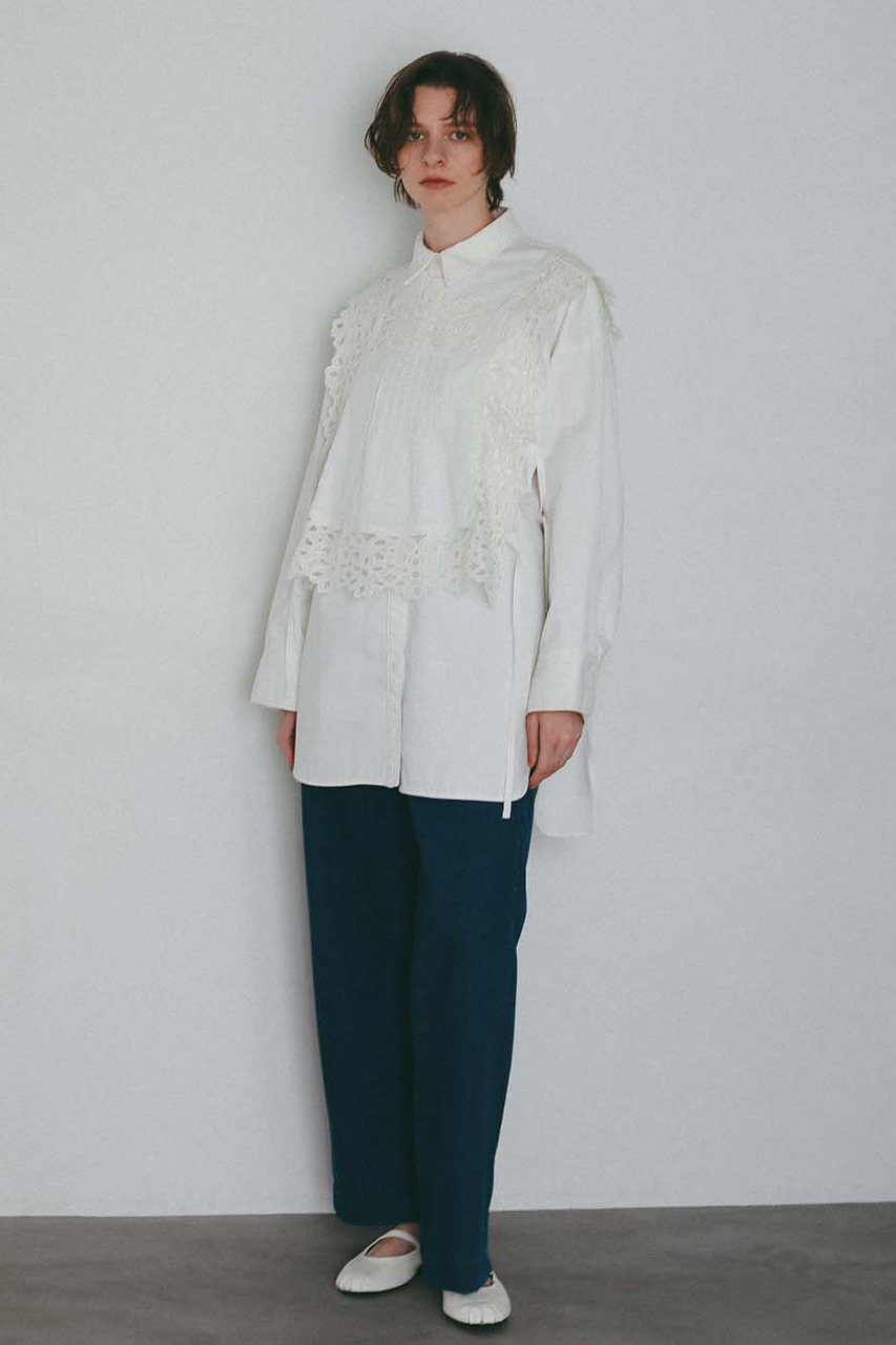 HER.(ハー)｜デニムシャツ/オフホワイト の通販｜ELLESHOP・(エル