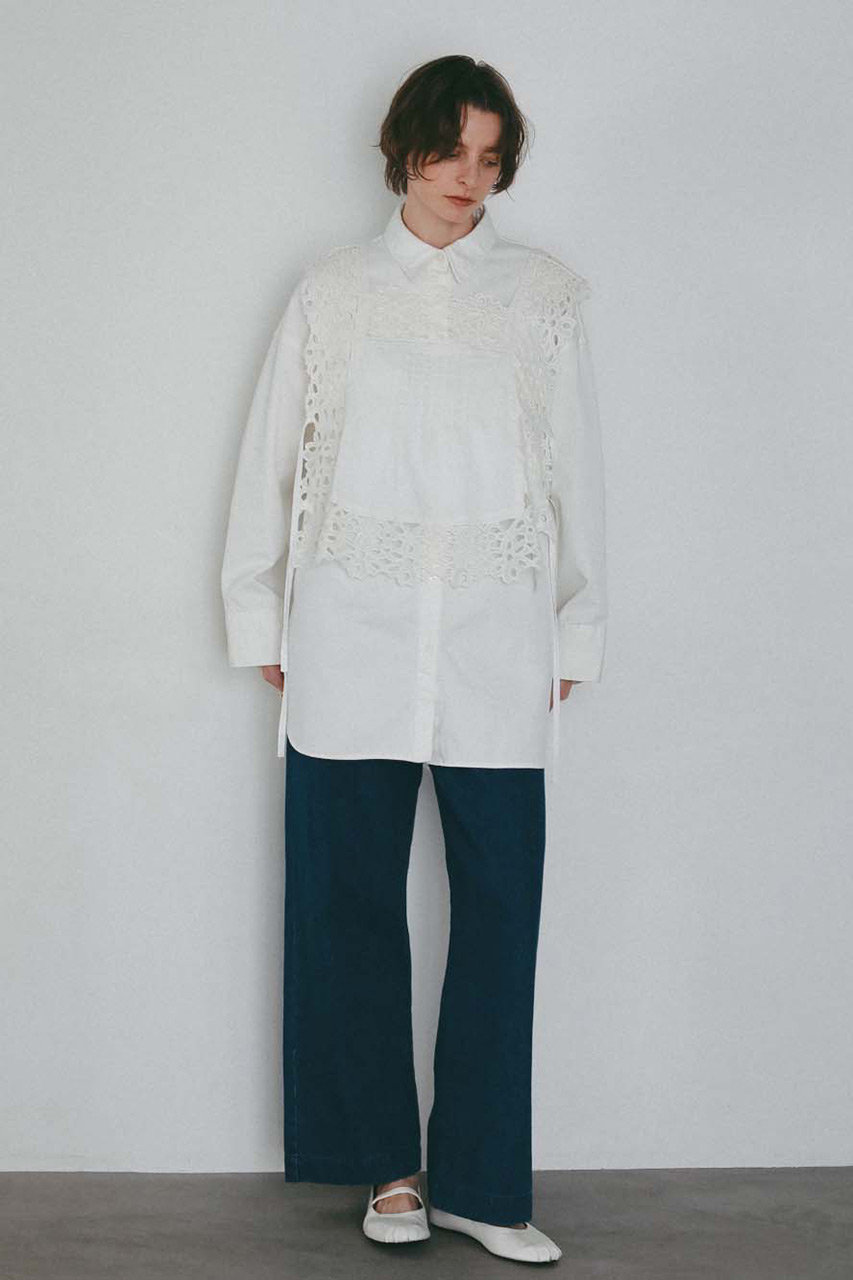 HER.(ハー)｜デニムシャツ/オフホワイト の通販｜ELLESHOP・(エル 