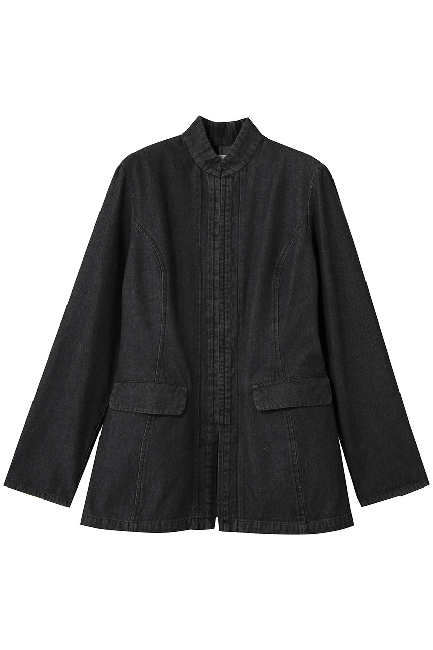 ハー/HER.のスタンドカラーデニムジャケット(ブラック/7061406)