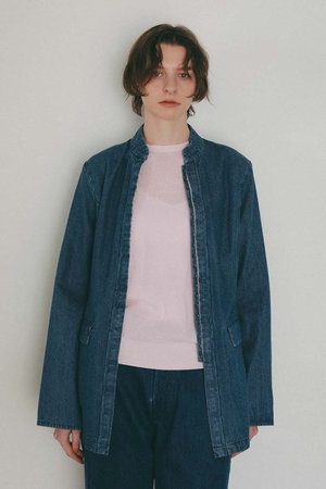 ハー/HER.のスタンドカラーデニムジャケット(110800/110801)