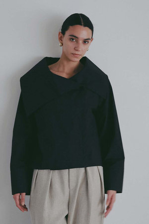 ハー/HER.のアシメカラーデザインブラウス(110400/110403)