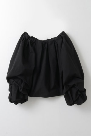 ハー/HER.のボリュームスリーブオフショルブラウス(110400/110403)