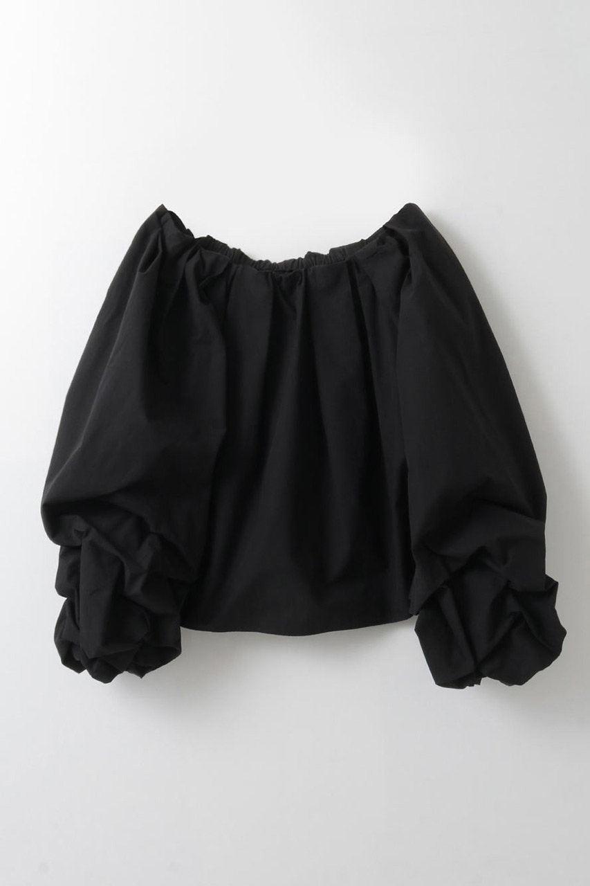 ハー/HER.のボリュームスリーブオフショルブラウス(ブラック/7061703)