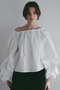 ボリュームスリーブオフショルブラウス ハー/HER.