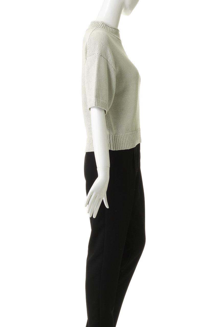 【りんご 】HER. / コットンニットプルオーバー /ブラック HER.(ハー)｜コットンニットプルオーバー/ブラック の通販｜ELLESHOP