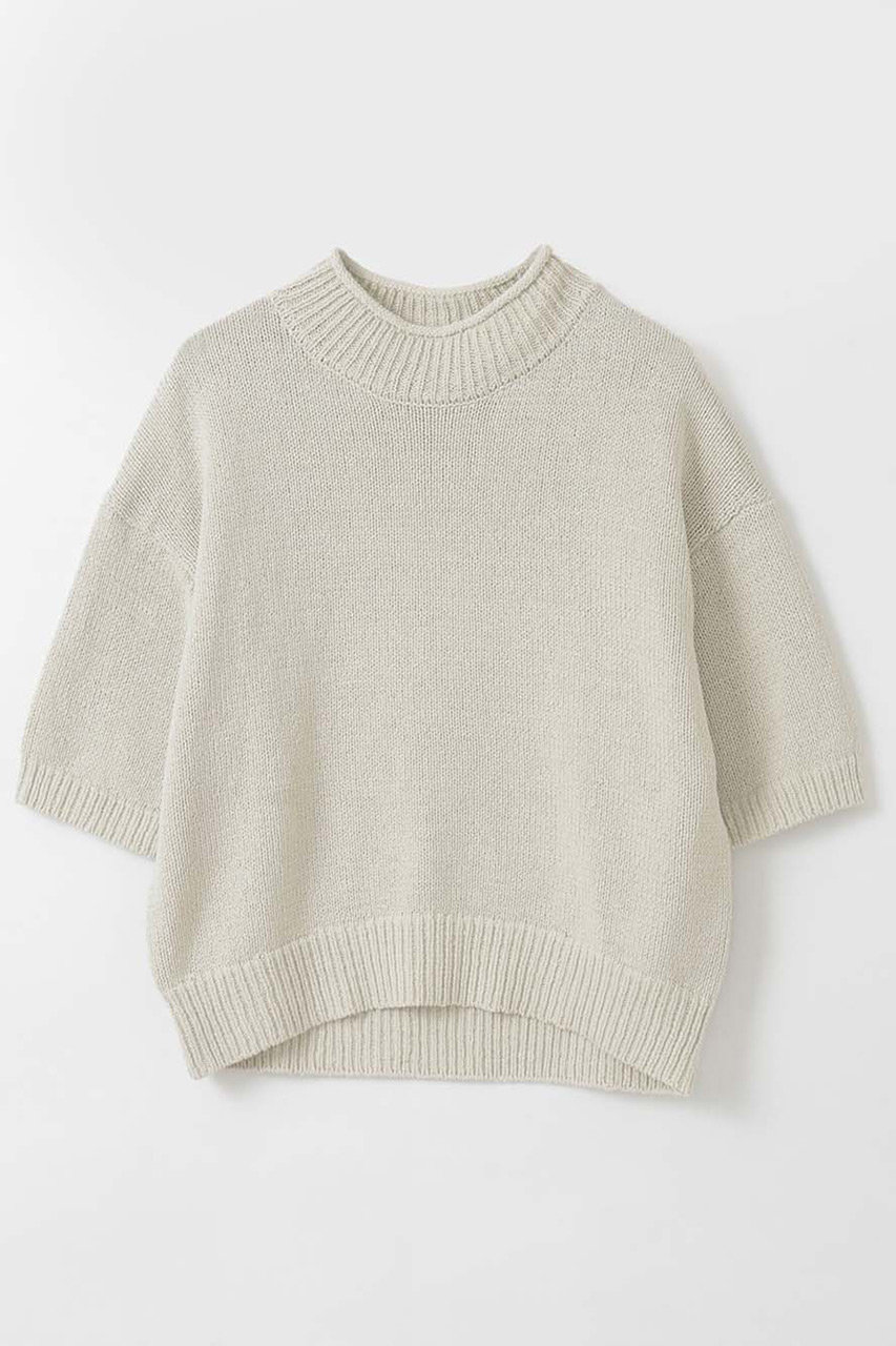 ハー/HER.のコットンニットプルオーバー(ライトグレー/7061502)