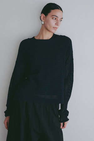 ハー/HER.のニットメッシュプルオーバー(110300/110301)