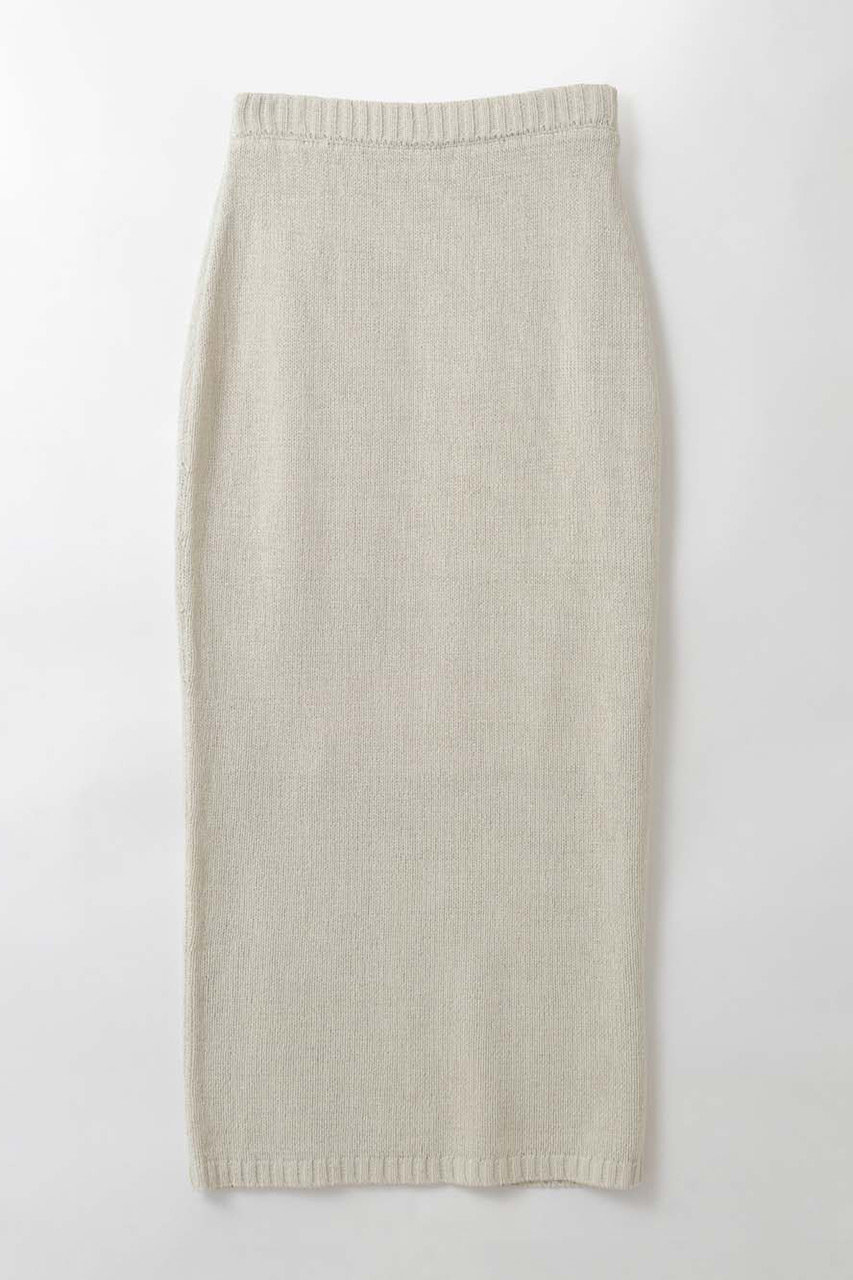 ハー/HER.のコットンニットスカート(ライトグレー/7061902)