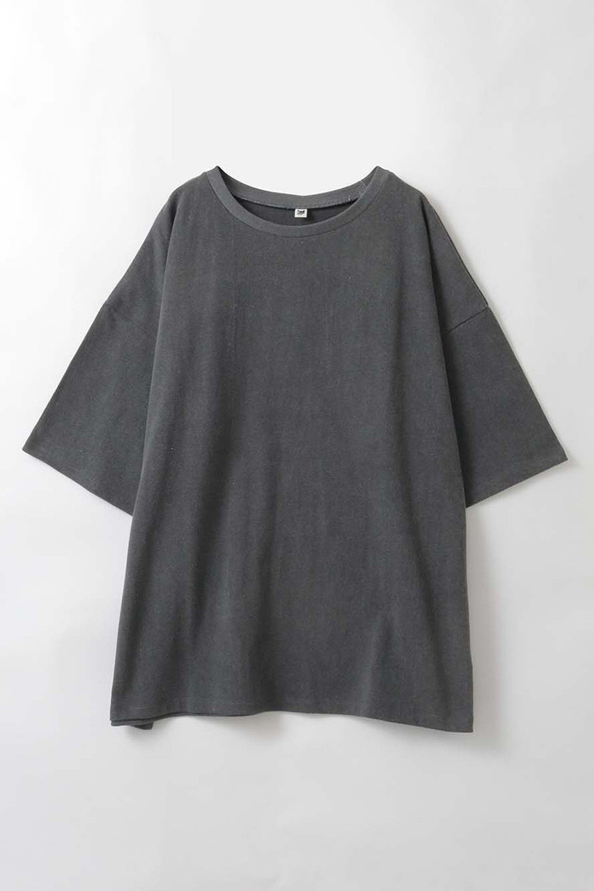 ハー/HER.の【3/26 12:00販売開始】オーバーコットンTシャツ(チャコールグレー/7061602)