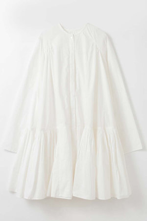 ハー/HER.の【3/26 12:00販売開始】ギャザーフレアチュニック(110500/110505)