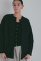 【4/2 12:00販売開始】Li/Cクルーネックジャケット ハー/HER. ブラック