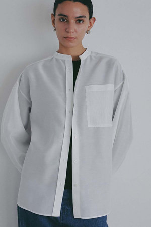 ハー/HER.の【4/2 12:00販売開始】オーガンジーシャツ(110400/110403)