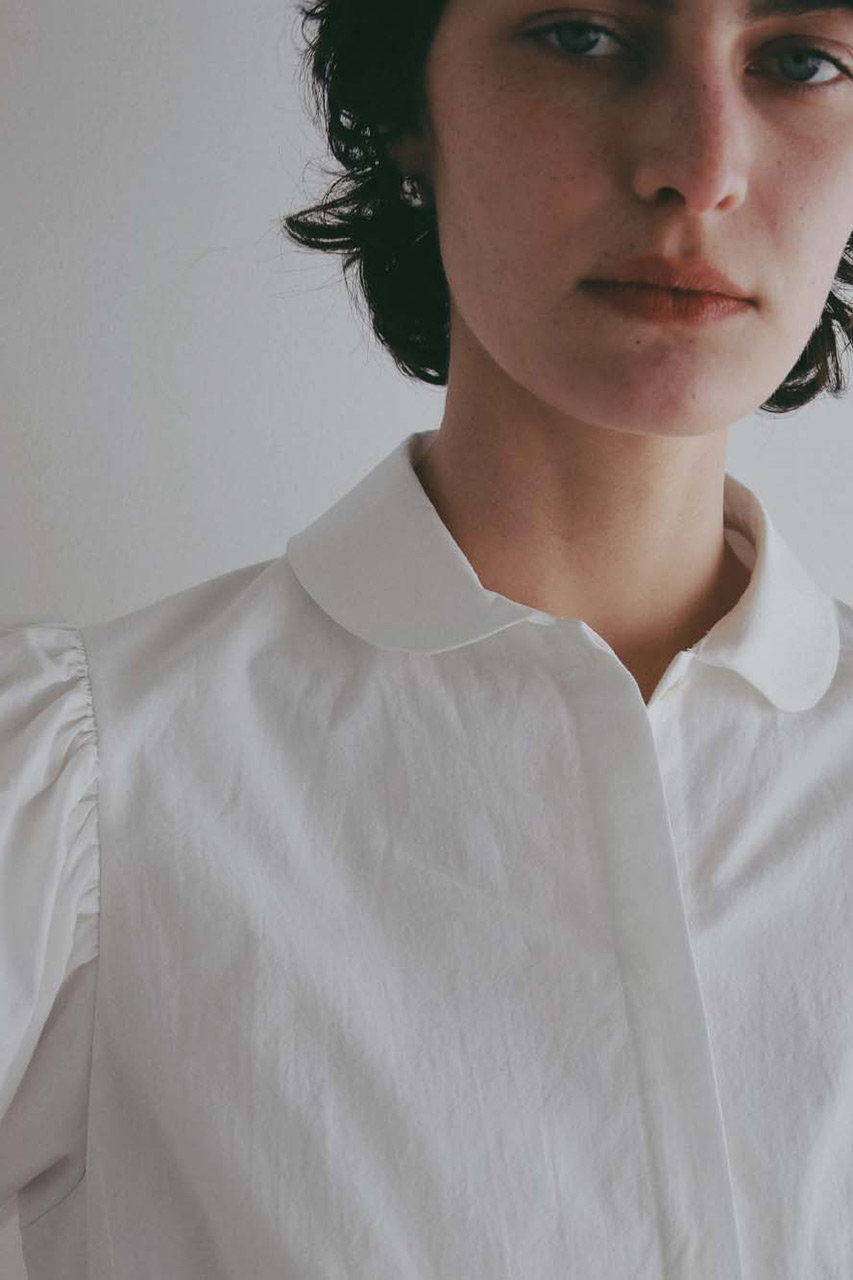 HER.(ハー)｜C/Liパフスリーブブラウス/ホワイト の通販｜ELLESHOP
