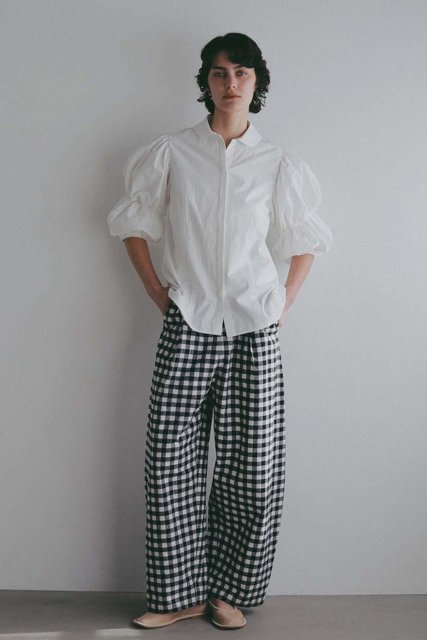 HER.(ハー)｜C/Liパフスリーブブラウス/ホワイト の通販｜ELLESHOP 