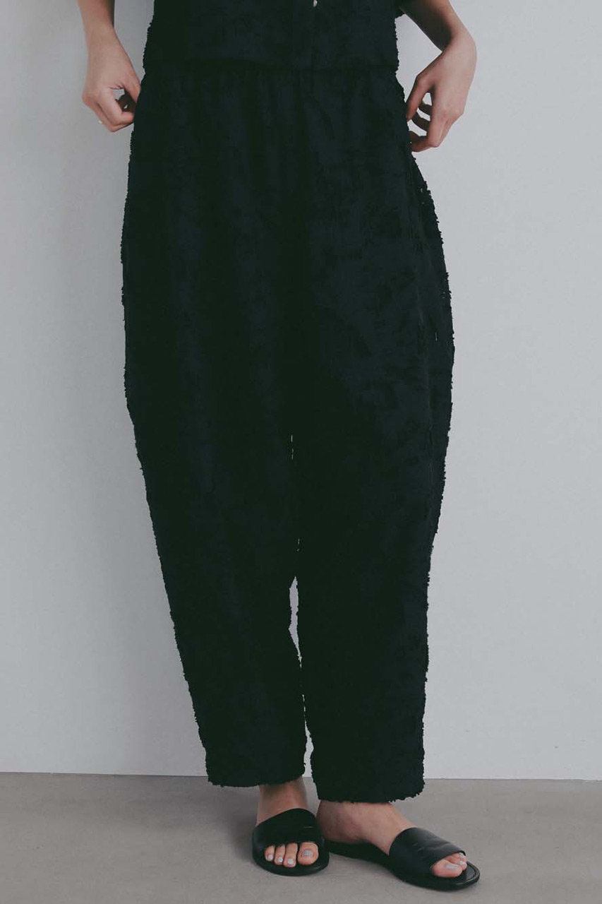 ハー/HER.の【4/9 12:00販売開始】カットジャカードカーブパンツ(ブラック/7062808)