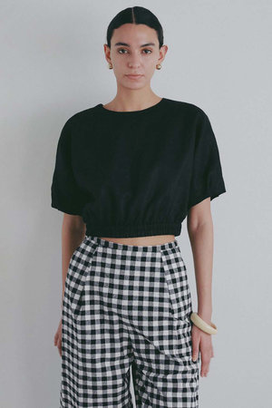 ハー/HER.の【4/9 12:00販売開始】リネンドルマンプルオーバー(110400/110402)