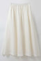 【4/9 12:00販売開始】リネンフレアスカート ハー/HER. オフホワイト