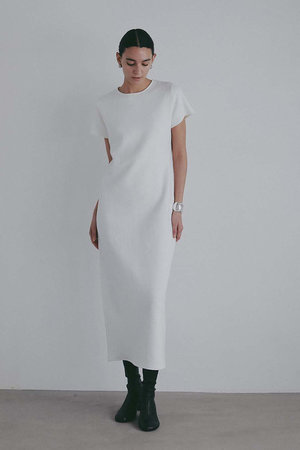 ハー/HER.の【4/23 12:00販売開始】ブークレーニットマキシワンピース(110500/110503)