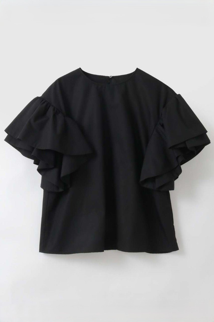ハー/HER.の【4/23 12:00販売開始】フレアスリーブブラウス(ブラック/7062702)