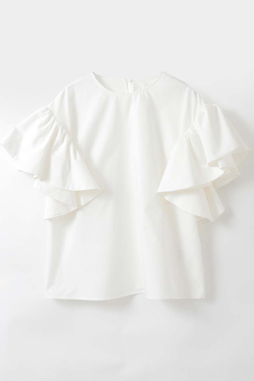 ハー/HER.の【4/23 12:00販売開始】フレアスリーブブラウス(ホワイト/7062702)