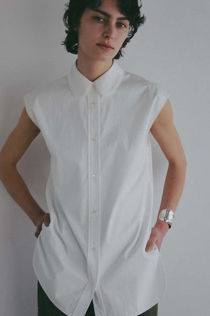 ハー/HER.の【4/30 12:00販売開始】レースラウンドカラーシャツ(110400/110403)