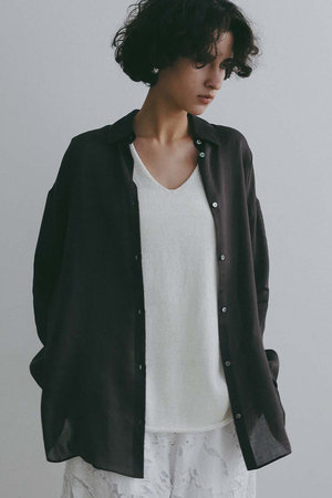 ハー/HER.のラミーテンセルオーバーシャツ(110400/110403)