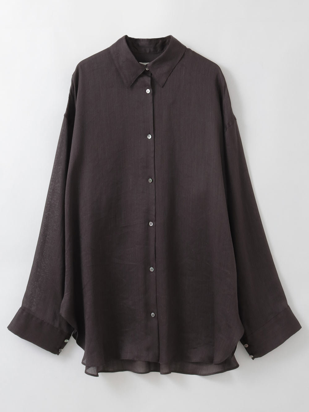 ハー/HER.のラミーテンセルオーバーシャツ(ブラウン/7062717)