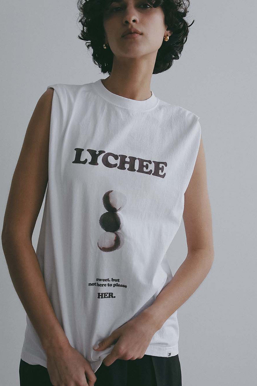 HER.(ハー)｜【ONLINE STORE限定】 Lychee TANK/オフホワイト の通販