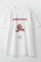 【4/23 12:00販売開始】POMEGRANATE T-shirt ハー/HER. オフホワイト