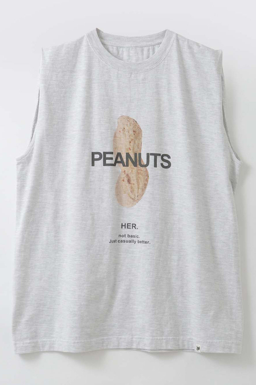 ハー/HER.の【4/23 12:00販売開始】PEANUTS TANK(グレー/7062637)
