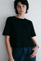 【予約販売】コンパクトＴシャツ ハー/HER. ブラック