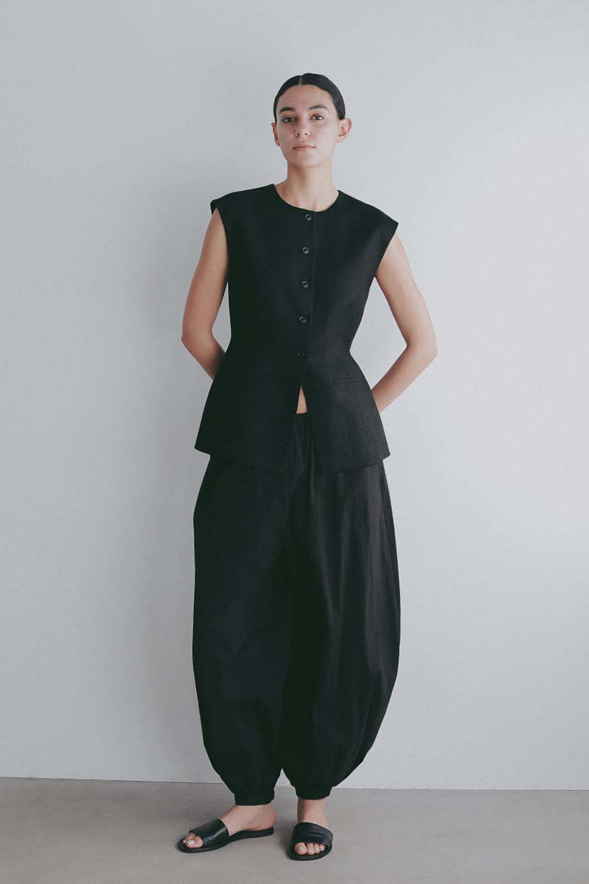 今季新作✴︎HER. リネンライクジレ HER.(ハー)｜リネンライクジレ/ブラック の通販｜ELLESHOP・(エル