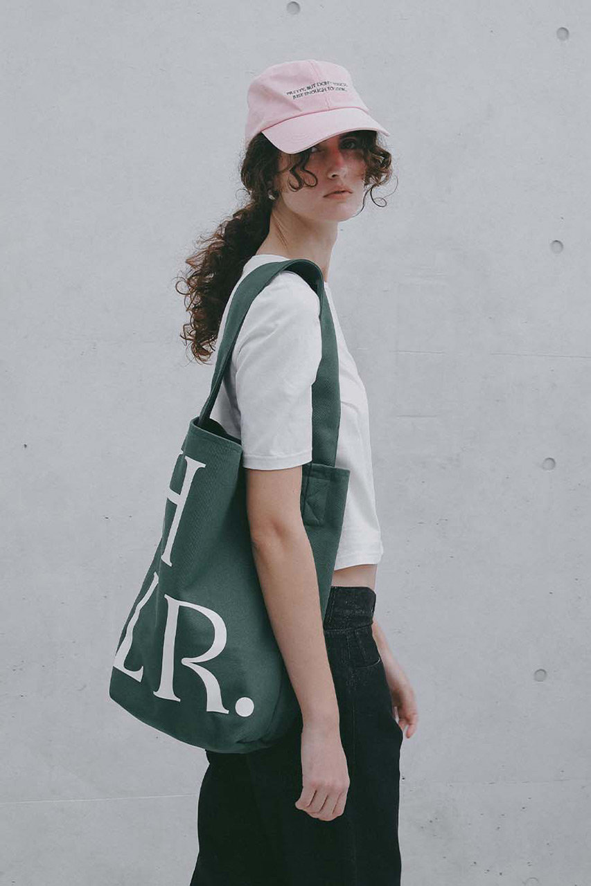 HER.(ハー)｜メッセージロゴCAP/ピンク の通販｜ELLESHOP・(エル