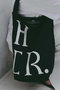 【予約販売】キャンバスショルダーバッグ ハー/HER. ブラック