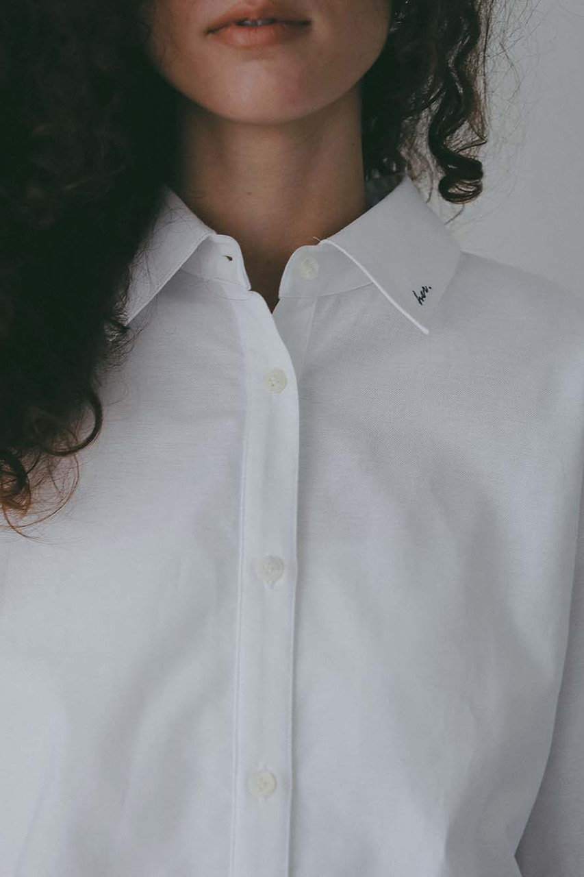HER.(ハー)｜【予約販売】HER. designオックスシャツ/ホワイト の通販
