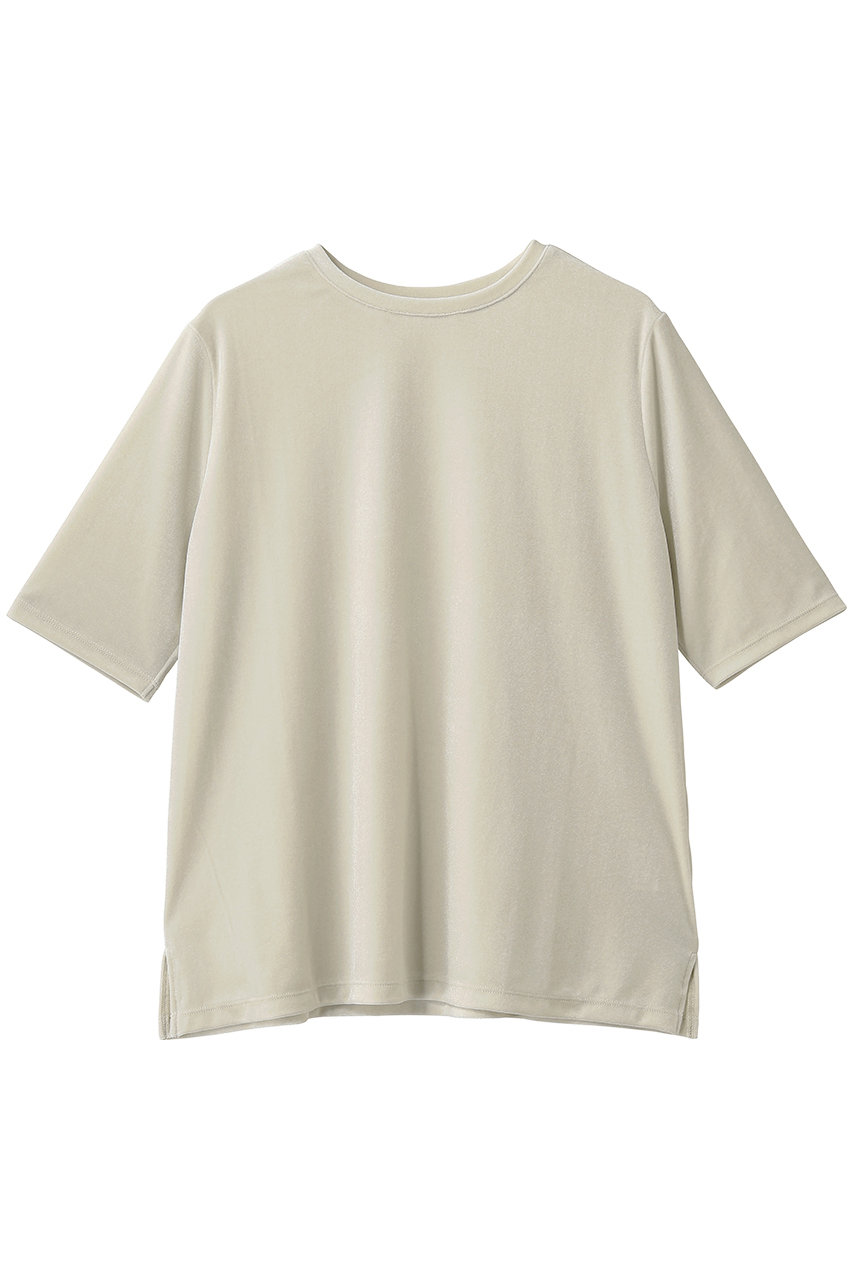 ベロアハーフスリーブTシャツ