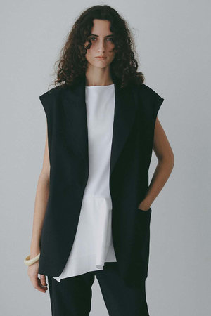HER.｜ハーのベスト・ジレ（ジャケット）通販｜ELLE SHOP (エル・ショップ)