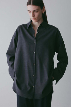 ハー/HER.のウール混オーバーシャツ(110400/110403)