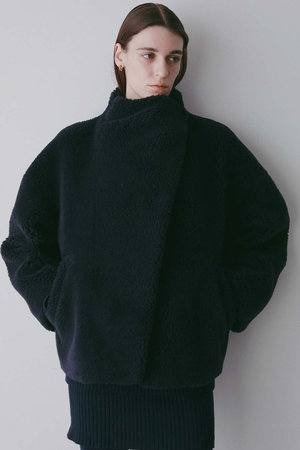 ハー/HER.の【予約販売】スタンドカラーボアコート(110900/110902)