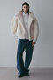 【予約販売】フェイクファーフードジャケット ハー/HER.