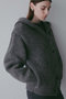 【予約販売】パワショルフーディーカーディガン ハー/HER.