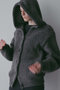 【予約販売】パワショルフーディーカーディガン ハー/HER.
