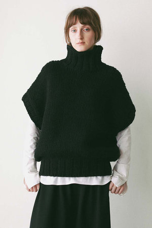 ハー/HER.の【予約販売】ハンドニットベスト(110300/110301)
