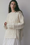 【予約販売】ミックスパターンハンドニット ハー/HER.