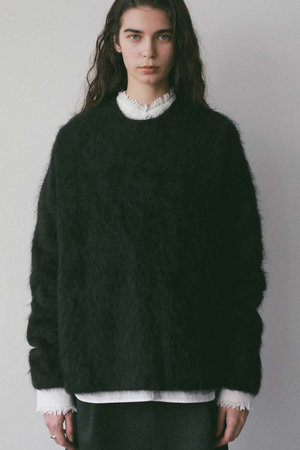 ハー/HER.の【予約販売】アルパカシャギープルオーバー(110300/110301)
