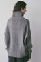 【予約販売】WOOLブレンドハイネックニット ハー/HER.