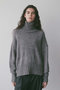 【予約販売】WOOLブレンドハイネックニット ハー/HER.