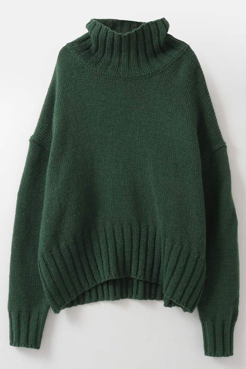 ハー/HER.の【予約販売】WOOLブレンドハイネックニット(グリーン/7064514)