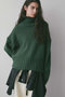 【予約販売】WOOLブレンドハイネックニット ハー/HER.